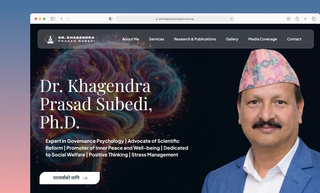 Dr. Khagendra Prasad Subedi