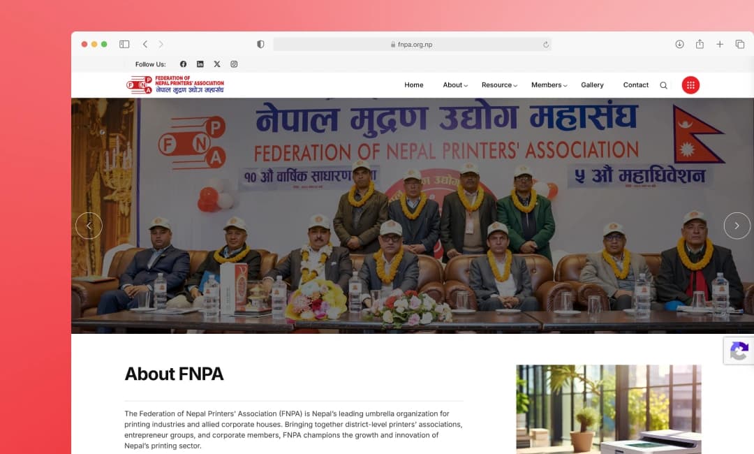 Federation of Nepal Printers’ Association (FNPA)