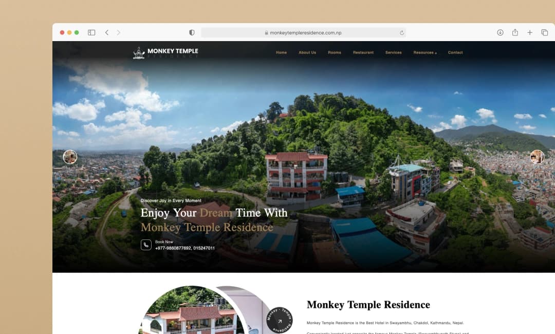 Monkey Temple Residence