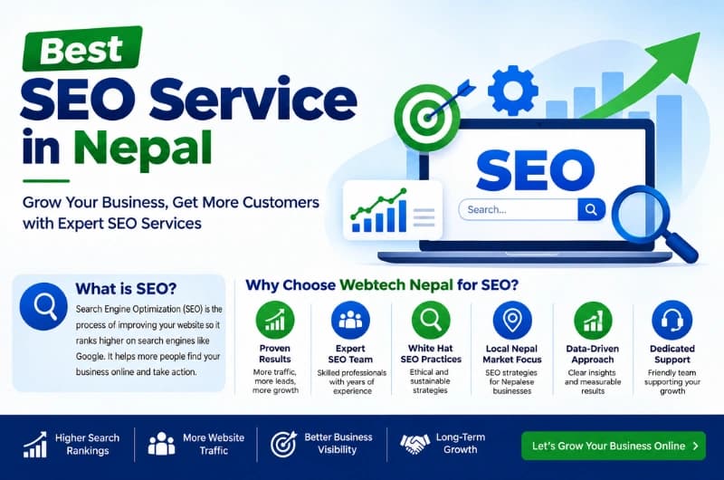 Why Choose Webtech Nepal for the Best SEO Service in Nepal?