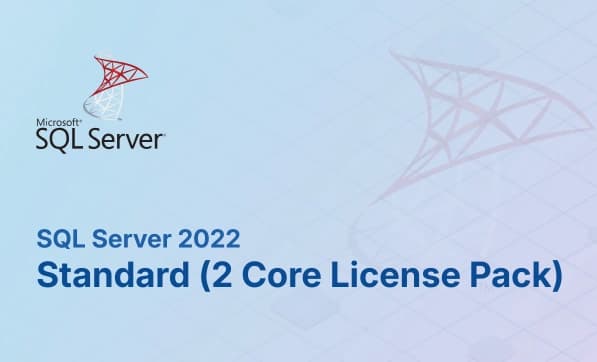 SQL Server 2022 Standard (2 Core License Pack)